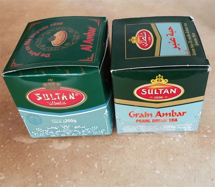 Wholesale Thé Vert Sultan atay Moroccan Mint Green Tea 
