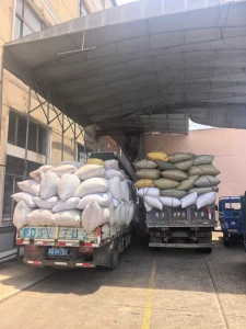 Uzņēmuma Shengzhou Houtu Tea Co., LTD noliktava ir pilna